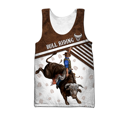 Personalized Name Bull Riding 3D All Over Printed Unisex Shirts Bull Hoof