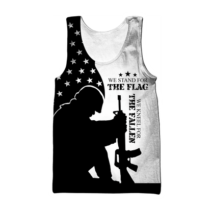 We Stand For The Flag - US Army 3D All Over Printed Shirts