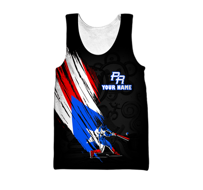 Custom Name Puerto Rico Hoodie For Men And Women