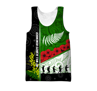 Premium Anzac Day 3D All Over Printed Unisex