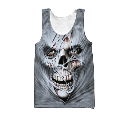 Premium Skull 3D All Over Printed Unisex Shirts