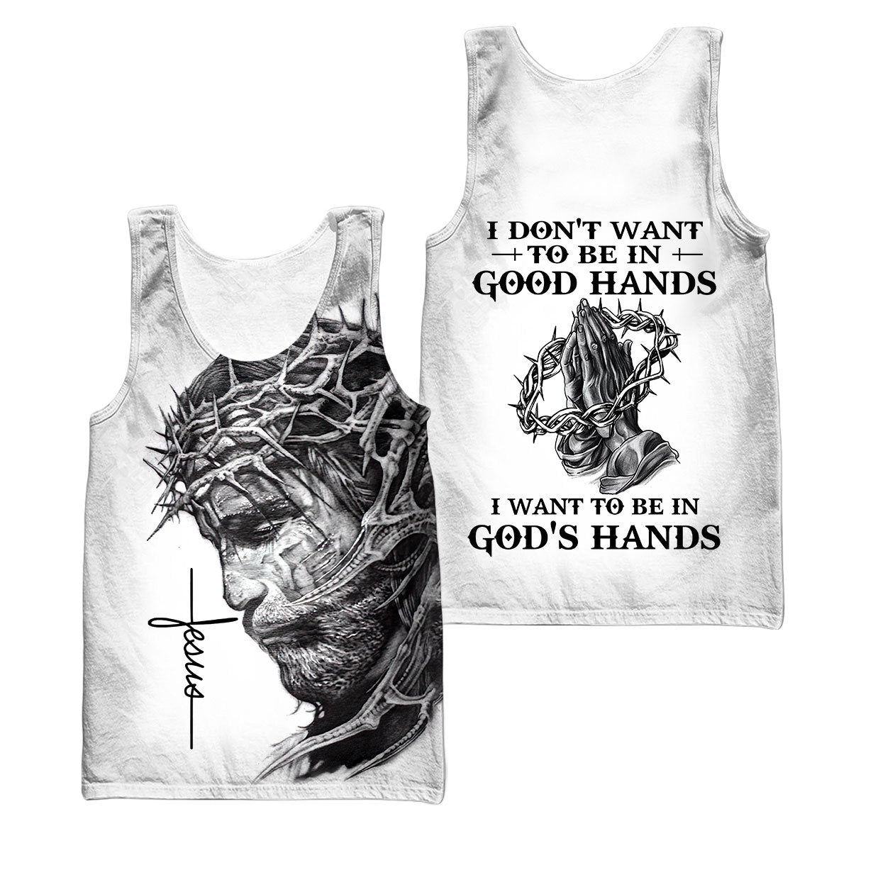 I Want To Be In God's Hands - Christian - 3D All Over Printed Style for Men and Women