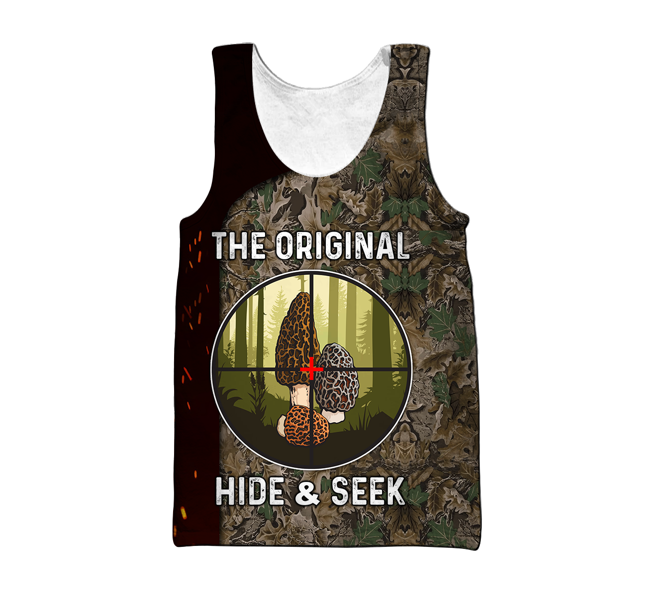 Mushroom hunter The original hide and seek 3d print shirts