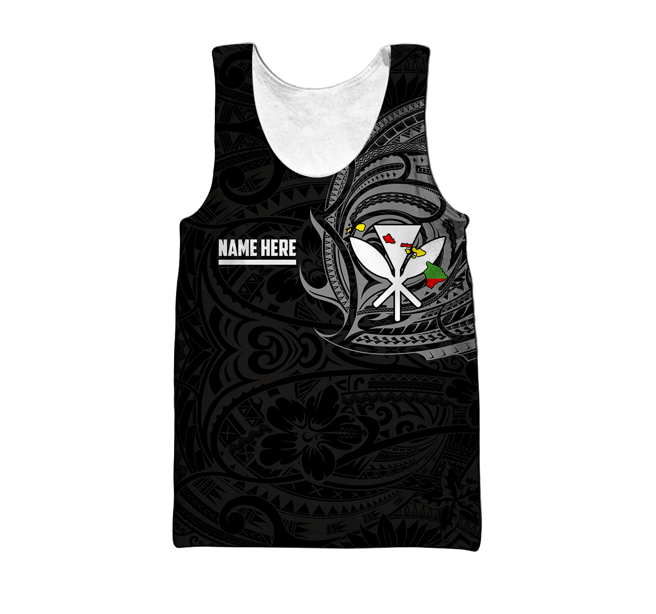 Kanaka Polynesian Hawaii Personalized Name 3D Unisex Shirt