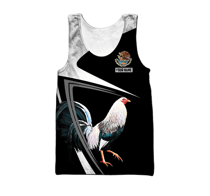 Personalized Mexican Rooster 3D Printed Unisex Shirts DA08052106