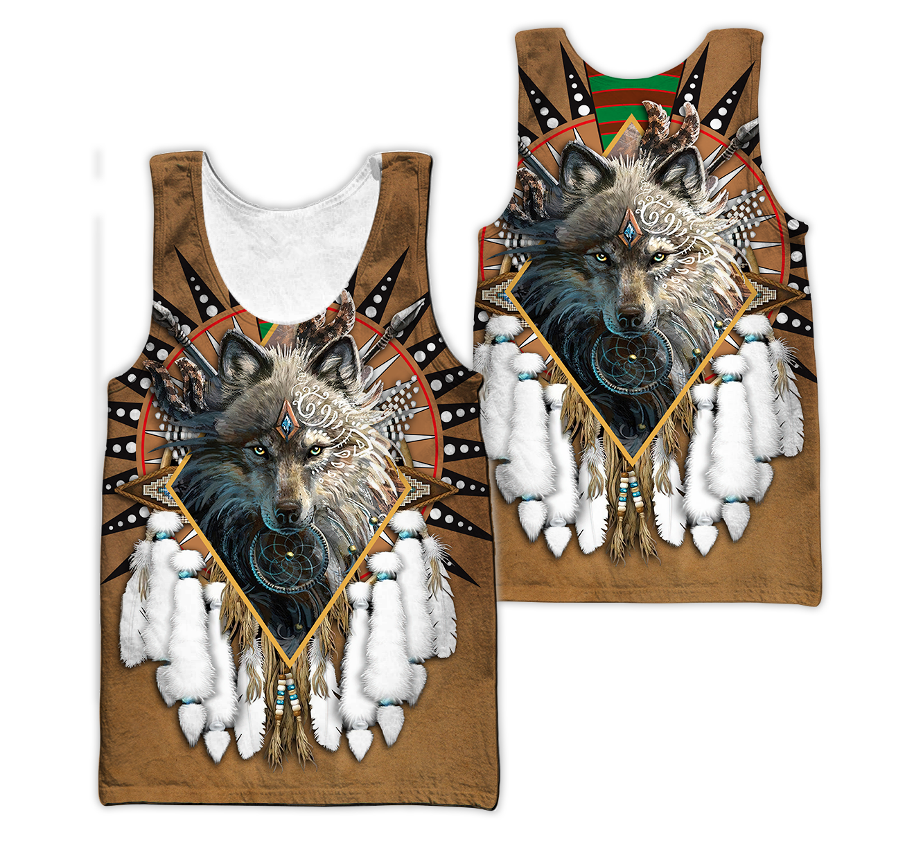 Native American 3D All Over Printed Unisex Shirts