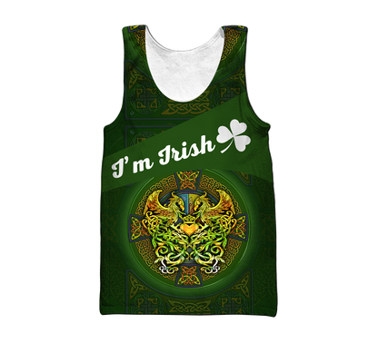 I'm Irish Celtic Phoenix Saint Patrick's Day 3D All Over Printed Shirts For Men And Women TN