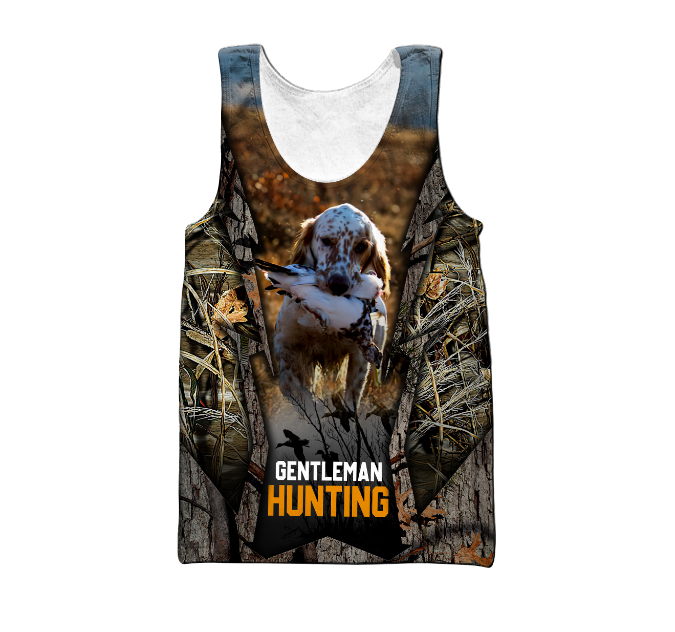 Hunting Dog 3D Over Printed Unisex Deluxe Hoodie ML