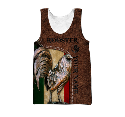 Personalized Mexican Rooster 3D Printed Unisex Shirts TNA08052102