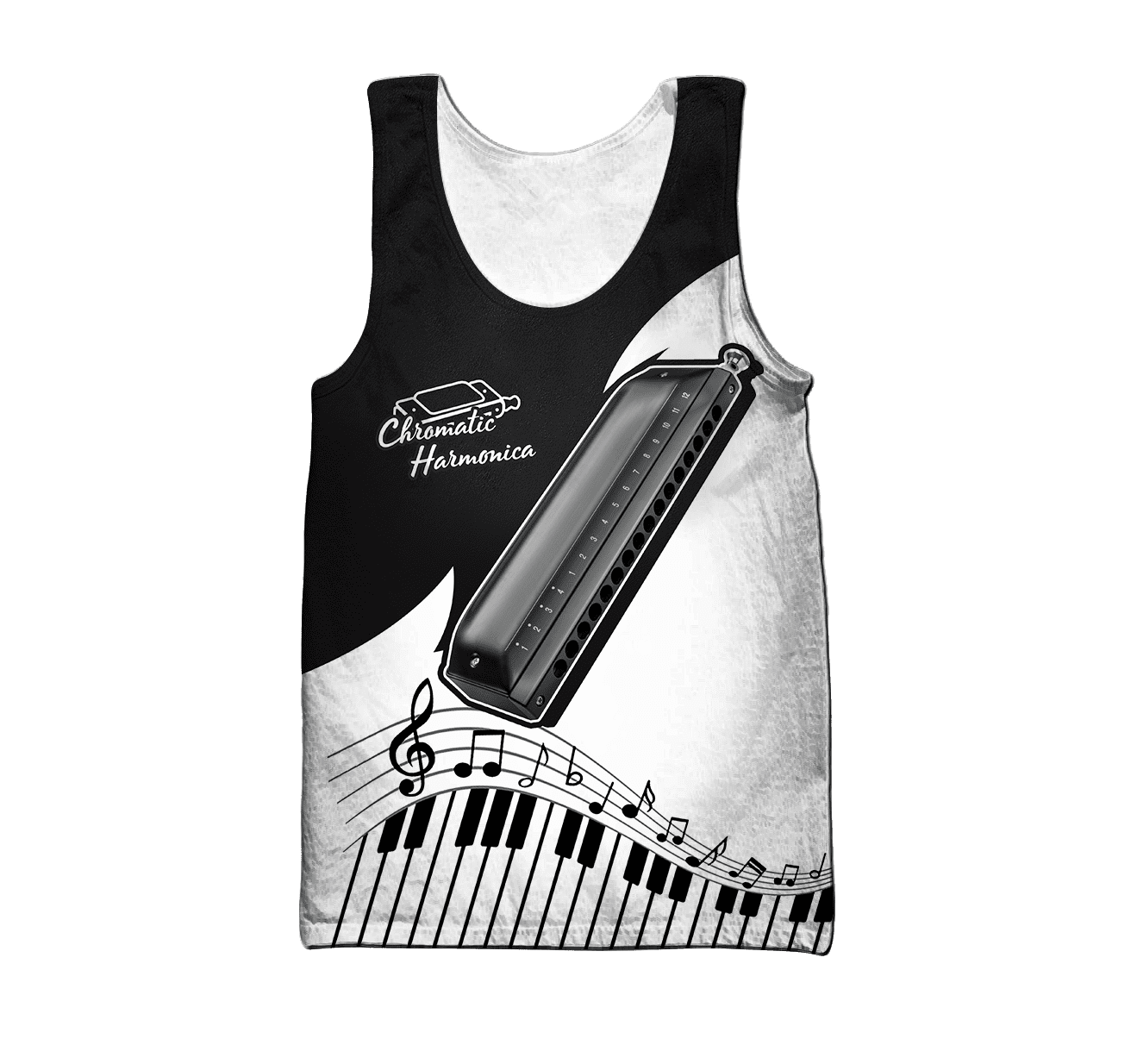 Personalized Harmonica Music 3D Printed Unisex Shirt HHT10072120