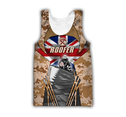 Tmarc Tee Premium Unisex All Over Printed Roofer Shirts England Roofer NTN07122103