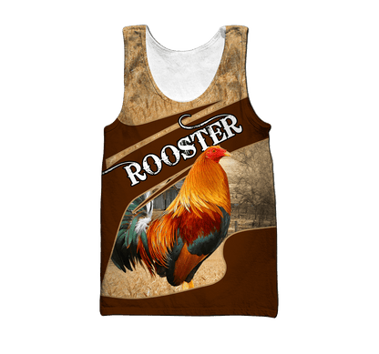 Personalized Rooster 3D Printed Unisex Shirts DD04062103