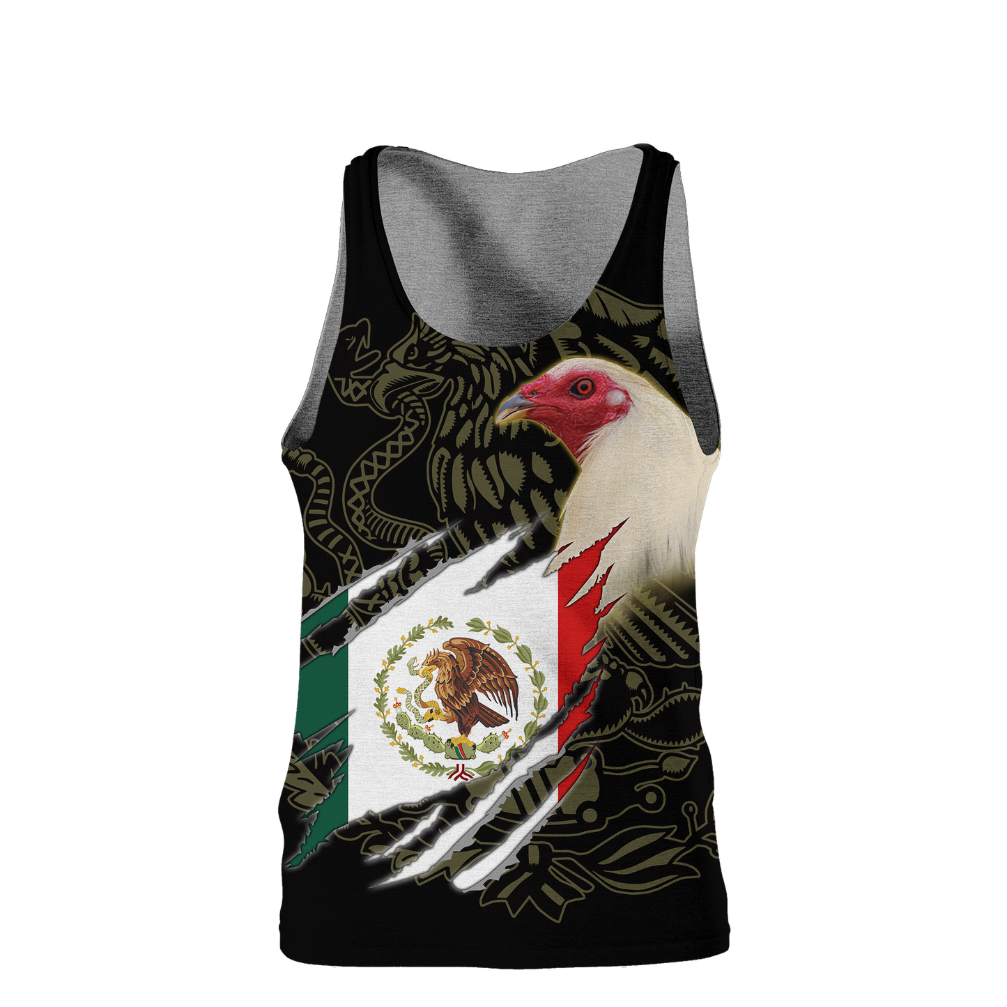 Personalized Mexican Rooster 3D Printed Unisex Shirt