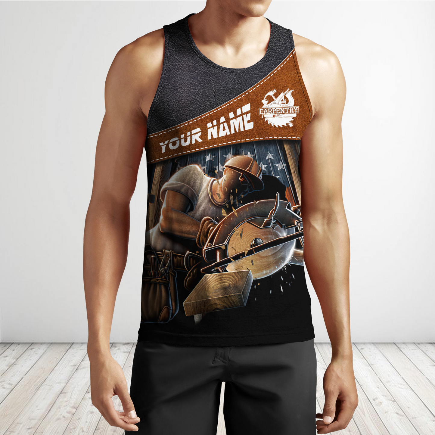 Personalized Name Carpenter 3D All Over Printed Unisex Shirts Ver 1