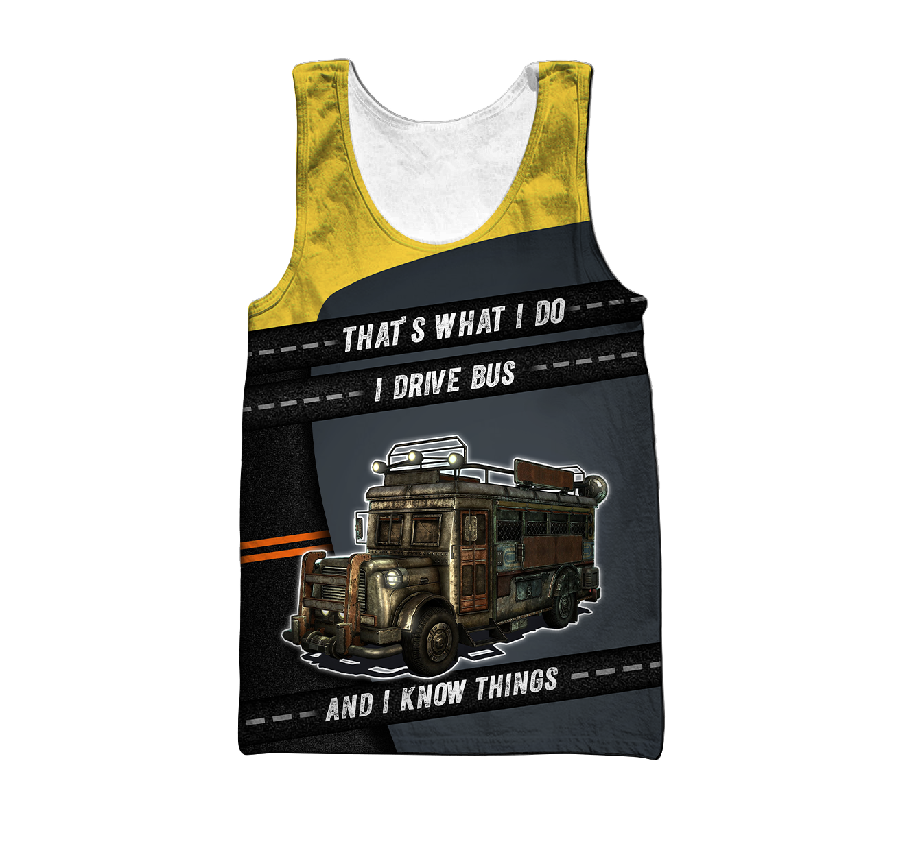 Premium Unisex Custom Name All Over Printed Bus Driver Shirts MEI