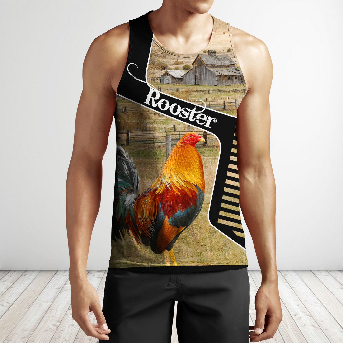 Personalized Rooster 3D Printed Unisex Shirts SN04062102