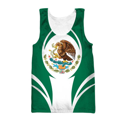 Mexico 3D All Over Printed Unisex Hoodie