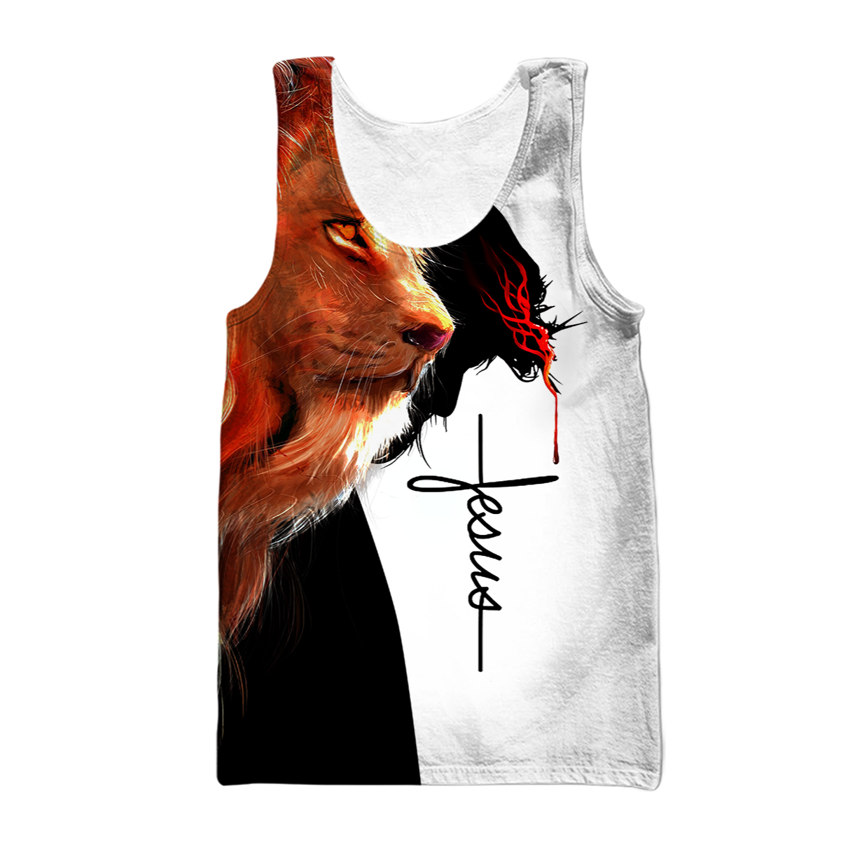 God and Lion - Christian - 3D All Over Printed Style for Men and Women