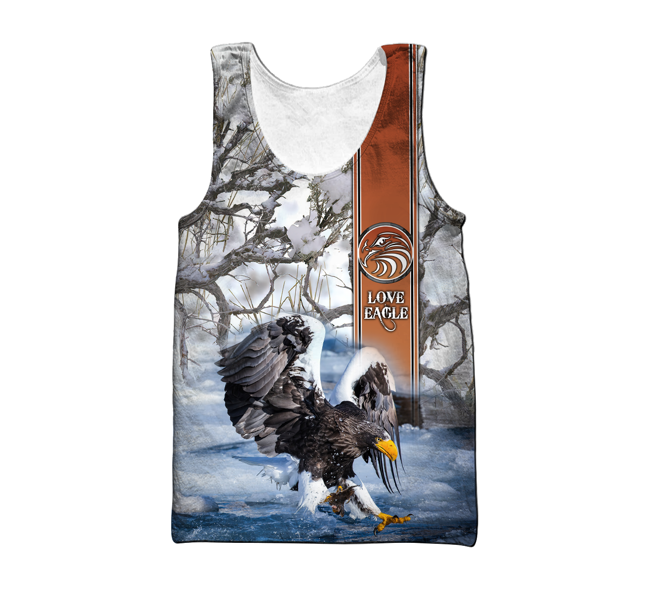 Customize Name Eagle 3D All Over Printed Shirts For Men and Women