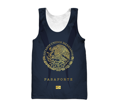 Mexico Pasaporte 3D All Over Printed Unisex Hoodie