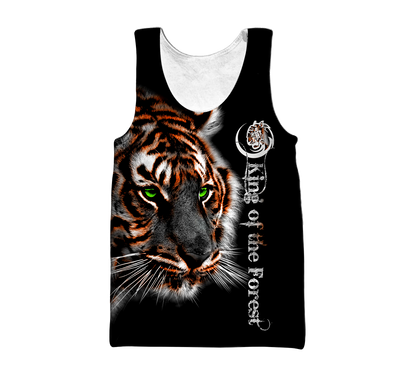 Customize Name Tiger 3D All Over Printed Unisex Shirts