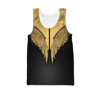 Cowboy Jacket No12 Cosplay 3D Over Printed Unisex Deluxe Hoodie ML