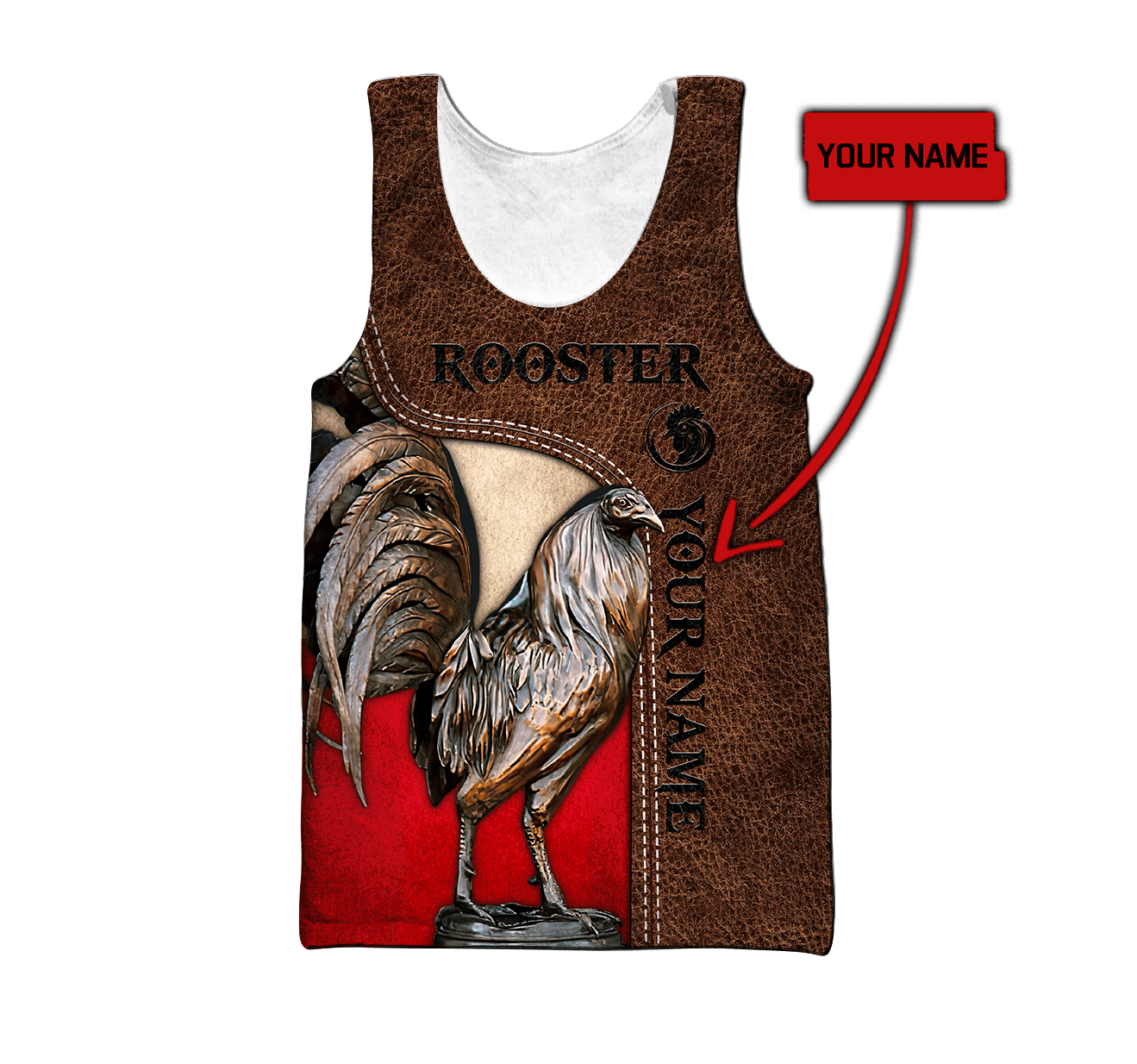 Personalized Polska Rooster 3D All Over Printed Unisex Hoodie