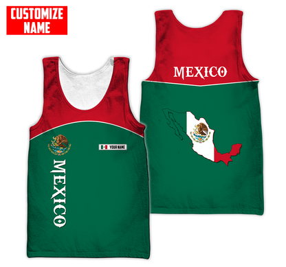 Persionalized Mexico 3D All Over Printed Unisex Shirts DQB26062102