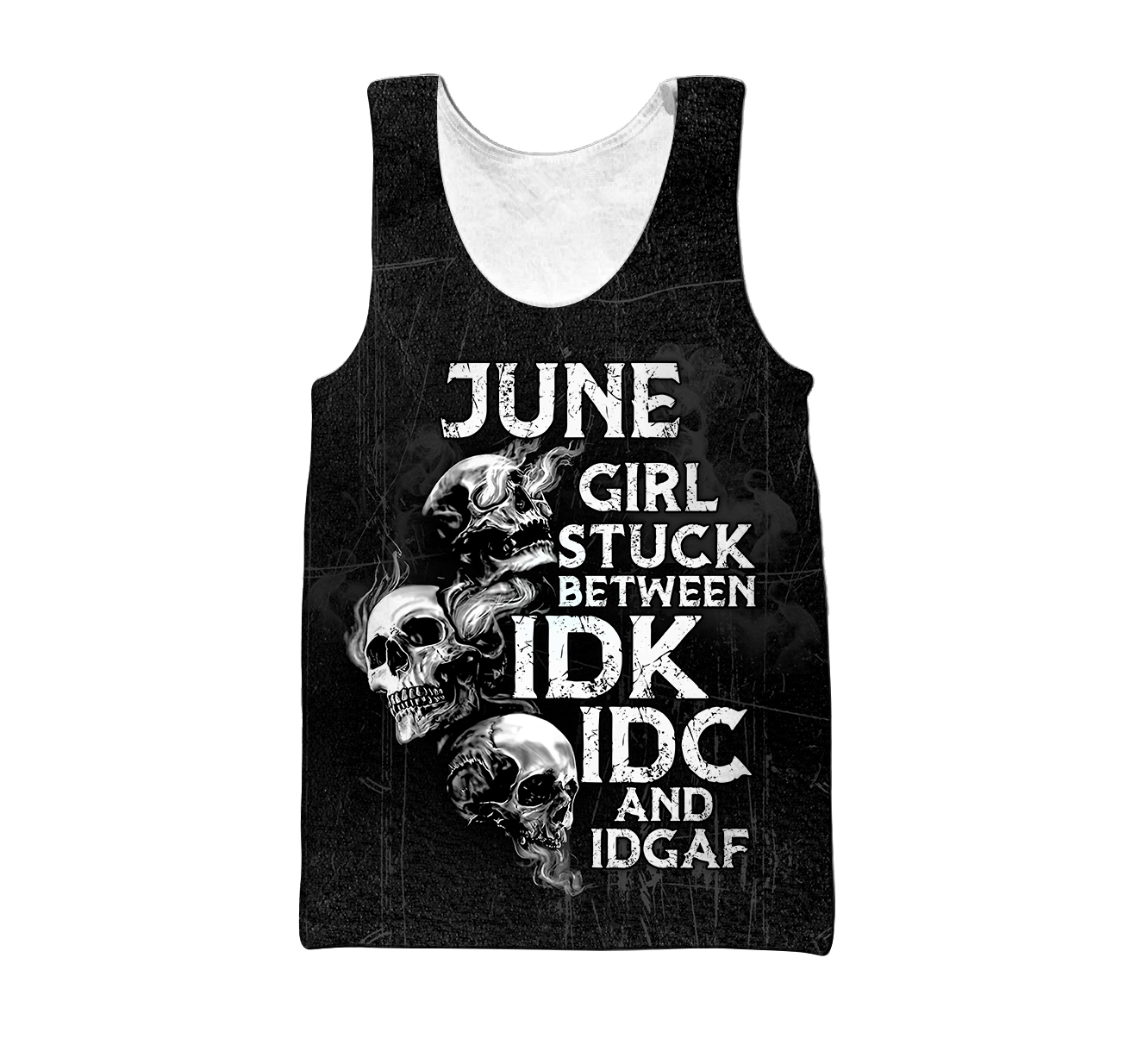 Customize Name Skull Hoodie For Men And Women TNA26042101.S1