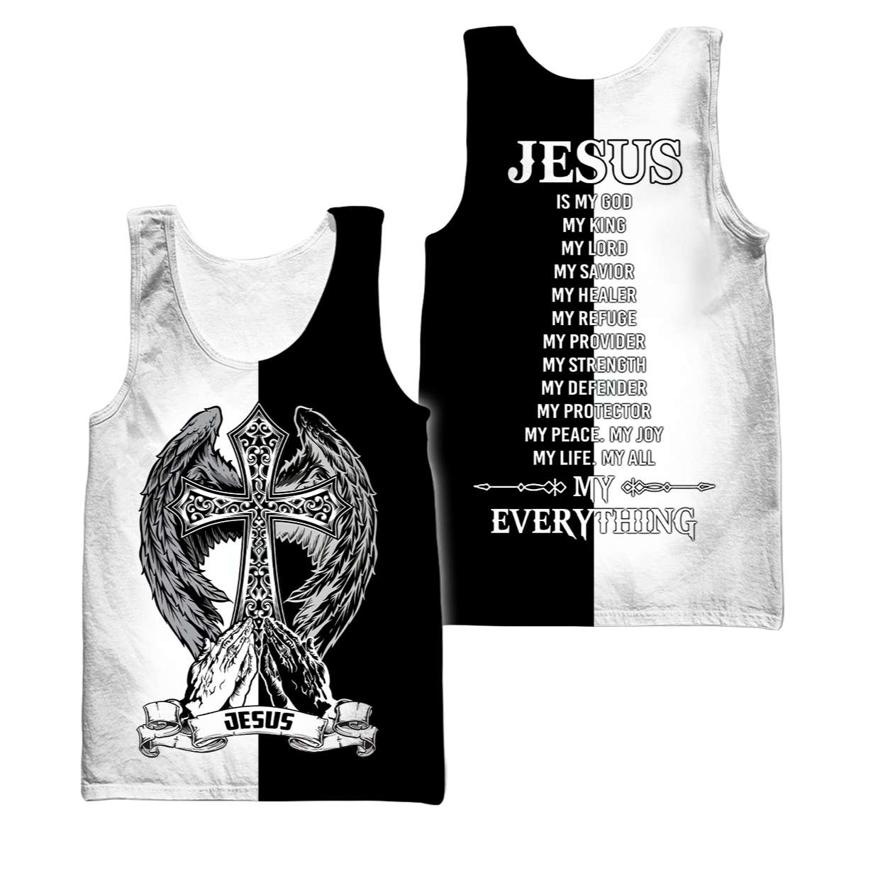 God my Everything - Christian - 3D All Over Printed Style for Men and Women