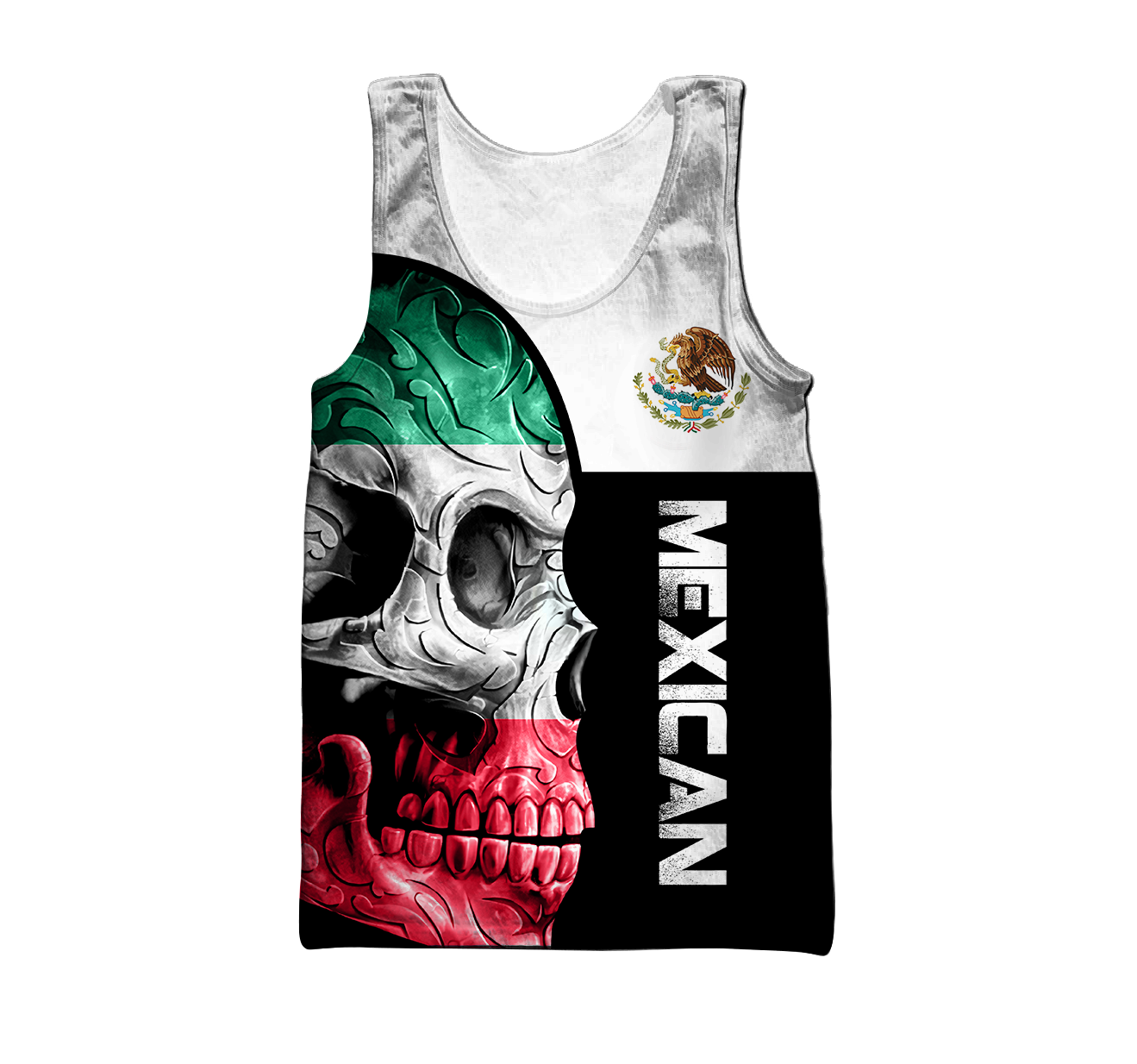 Personalized Mexican Skull Hoodie 3D All Over Printed Unisex Hoodie