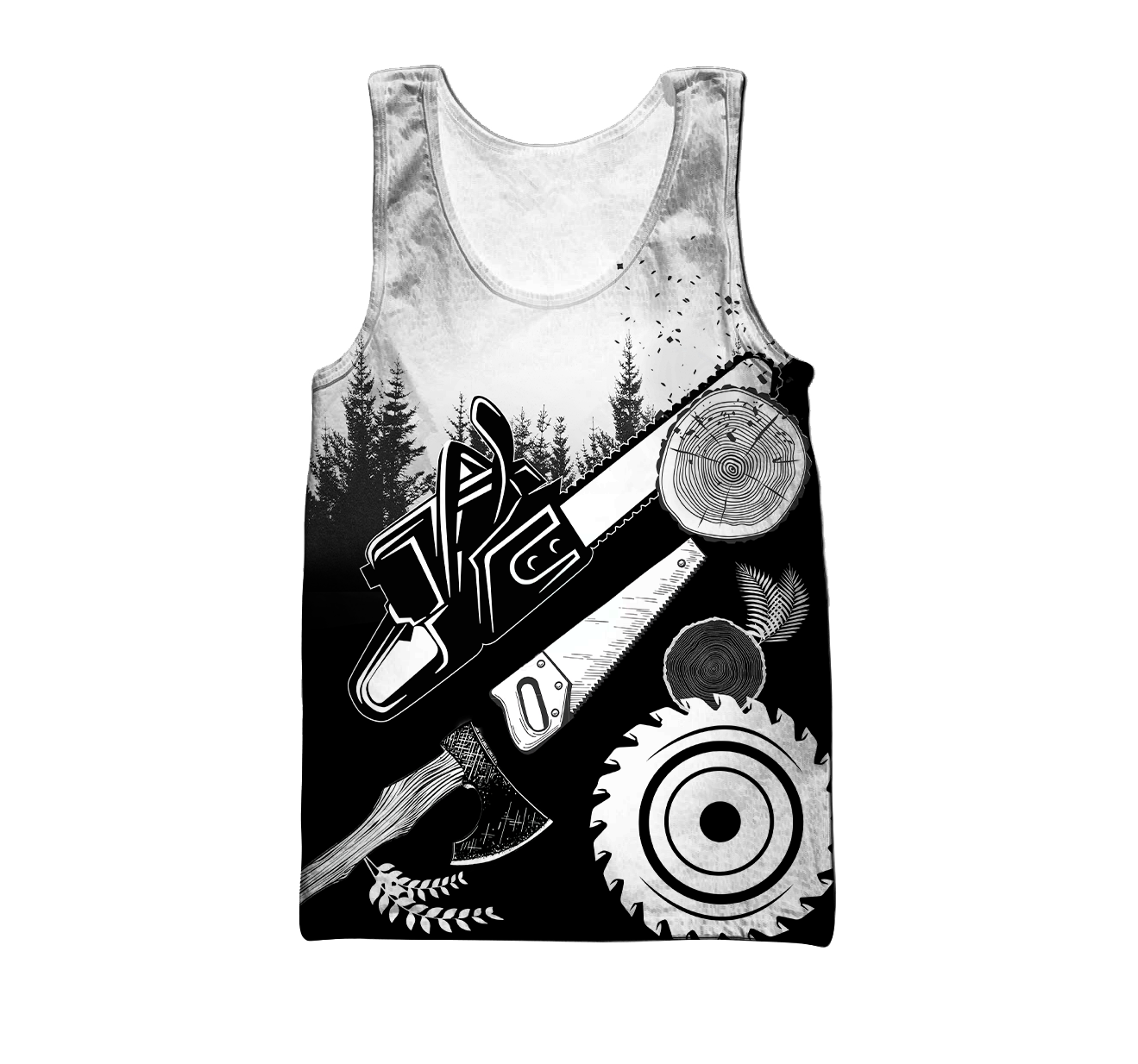 Premium Chainsaw And Wood Arborist All Over Printed Shirts For Men And Women MEI