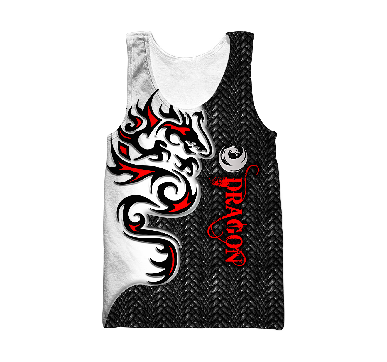Premium Dragon Red Tatoo All Over Printed Shirts For Men And Women MEI