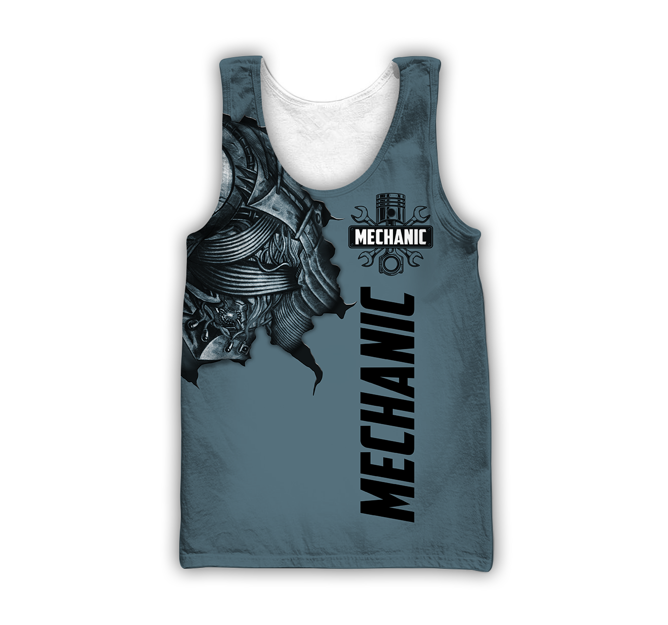 Mechanic Tattoo Machine All Over Printed Hoodie For Men and Women TN