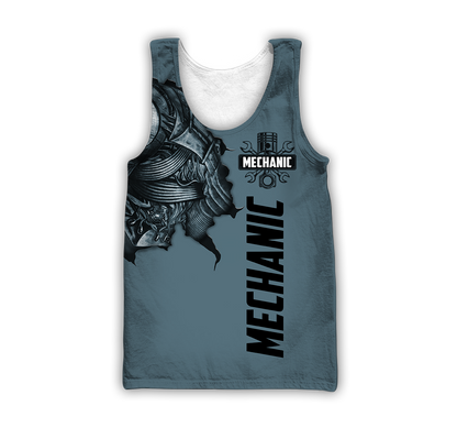 Mechanic Tattoo Machine All Over Printed Hoodie For Men and Women TN