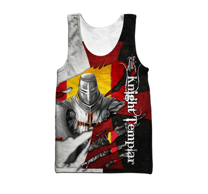 Premium All Over Printed Knight Templar Shirts MEI