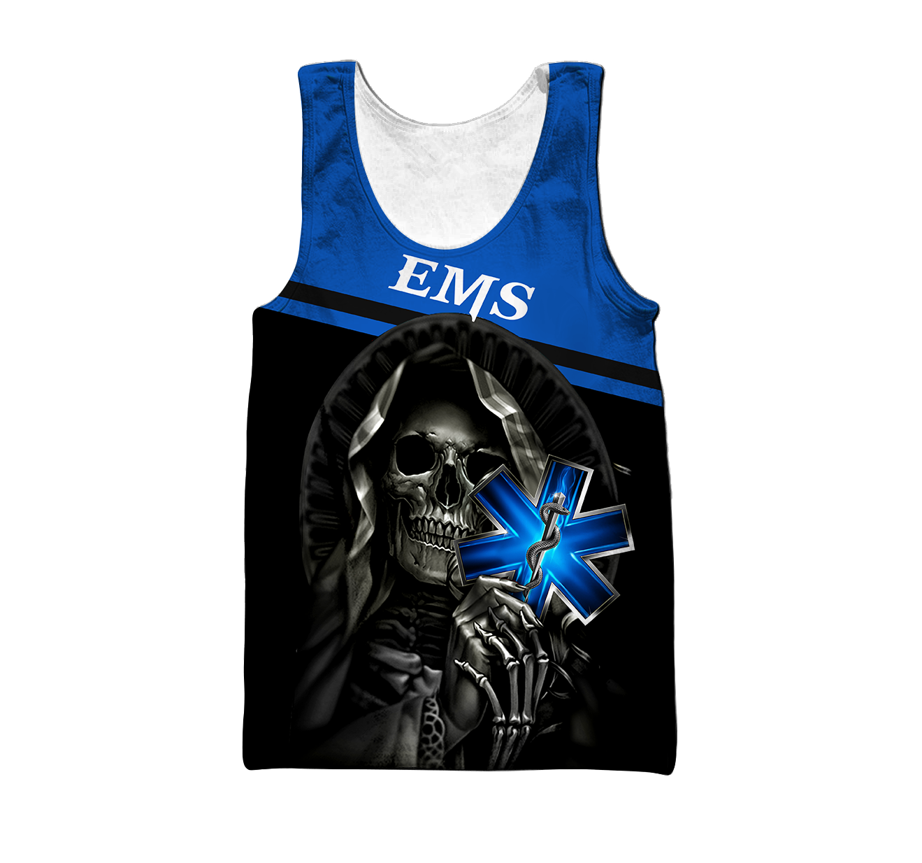 Premium EMS Personalized Name 3D All Over Printed Unisex Shirts