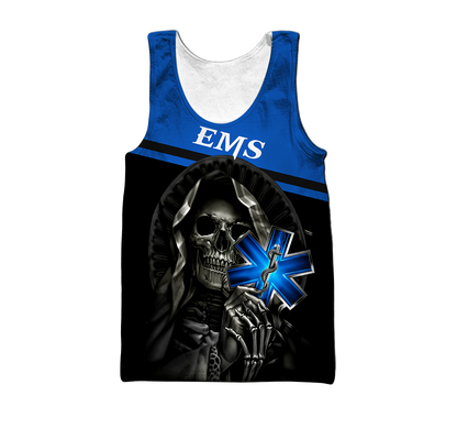 Premium EMS Personalized Name 3D All Over Printed Unisex Shirts