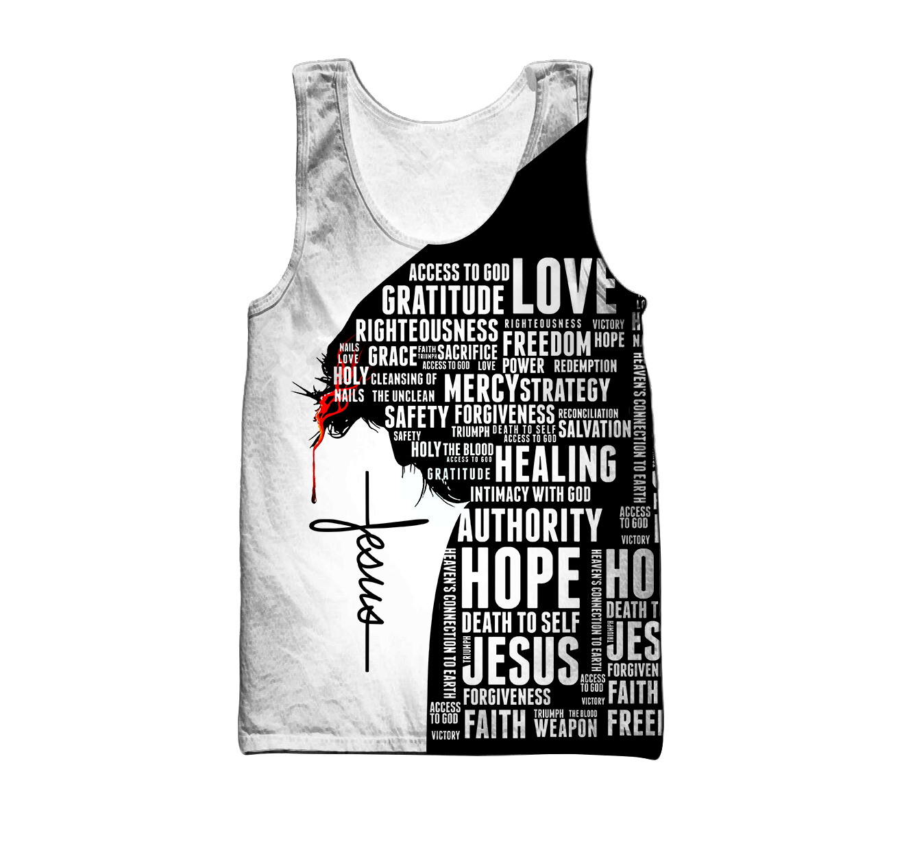 Premium Unisex Hoodie 3D All Over Printed Easter Day Christian Jesus No14 ML