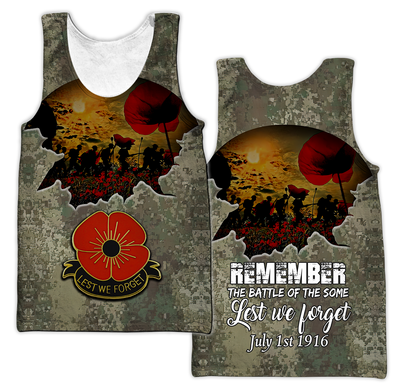 Premium Anzac Day 3D All Over Printed PL