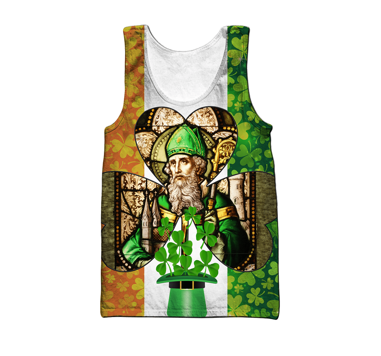 Custom name Ireland Saint Patrick's Day 3D Design print shirts