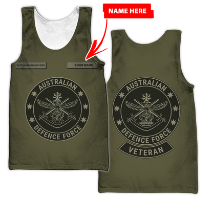 Personalized Australian Defence Force ADF Veteran 3D All Over Printed Unisex Hoodie