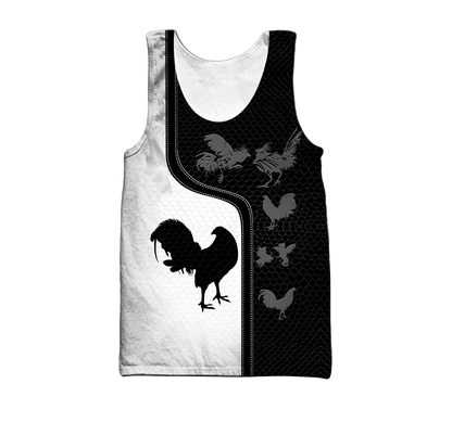 Personalized American Rooster 3D Printed Unisex Shirt