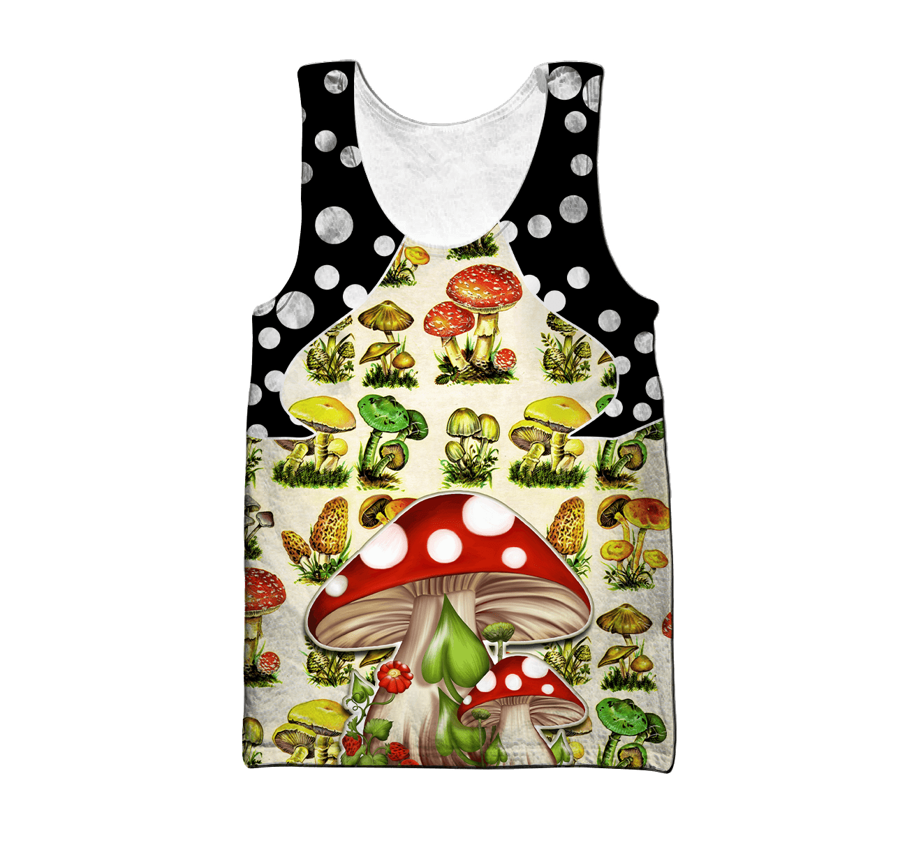 Customize Name Mushroom Hippie3D All Over Printed Unisex Shirts