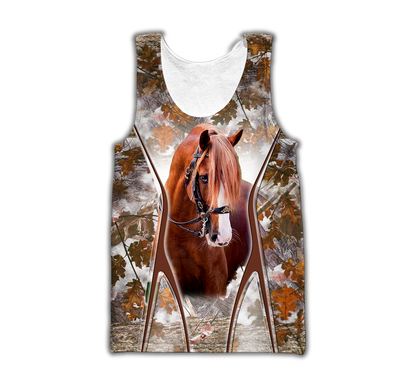 Beautiful American Quarter Horse 3D All Over Printed Shirts For Men And Women NTN24122002CL