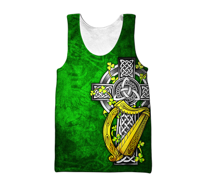 Premium Irish Saint Patrick's Day 3D All Over Printed Unisex Shirts