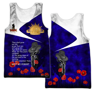Anzac Day 3D All Over Printed Shirts PD19022103