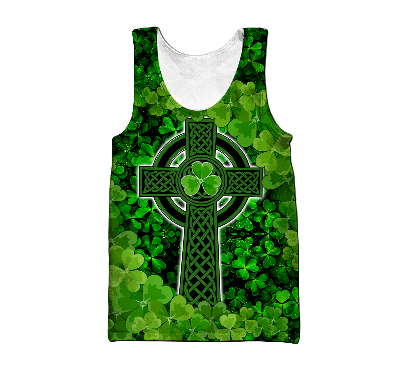 Premium Unisex Hoodie Irish St.Patrick Celtic Knot And Celtic Cross ML