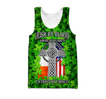 Premium Irish Saint Patrick's Day 3D All Over Printed Unisex Shirts