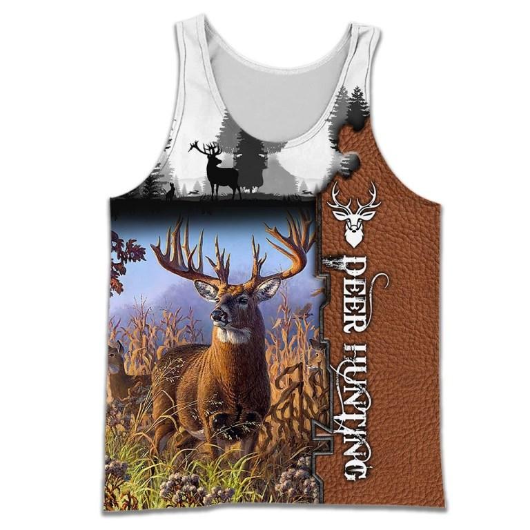 Premium Personalized Name Hunting 3D All Over Printed Unisex Shirts